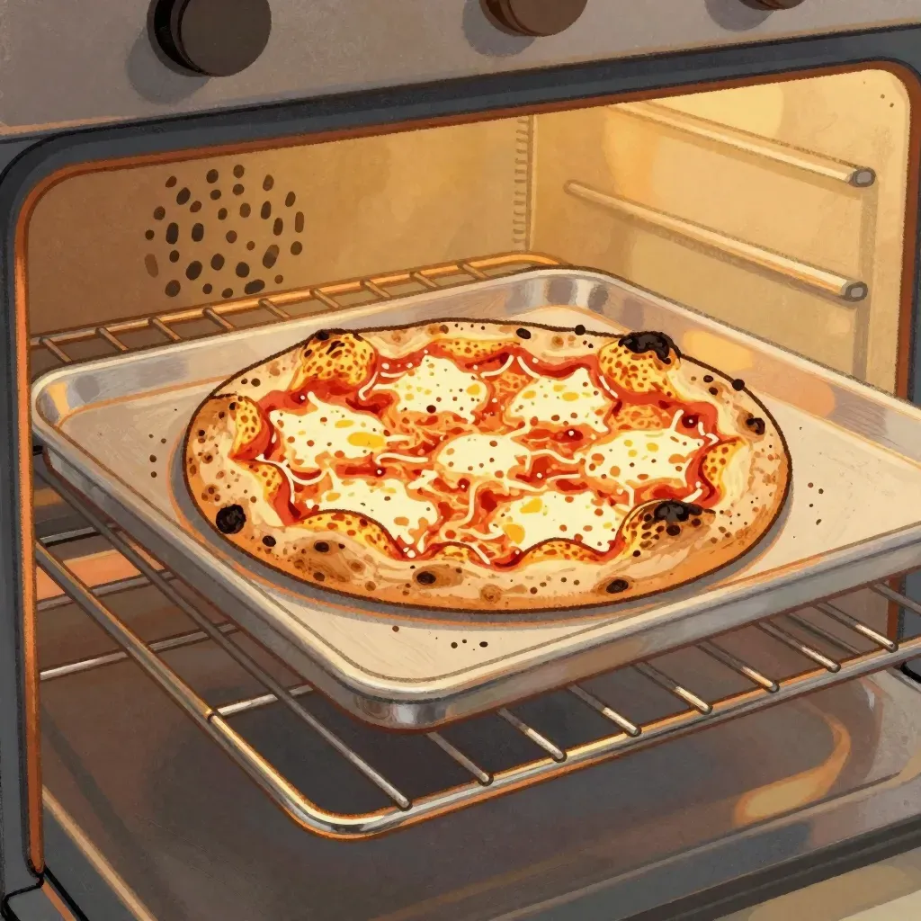 Backstahl & Pizzastein