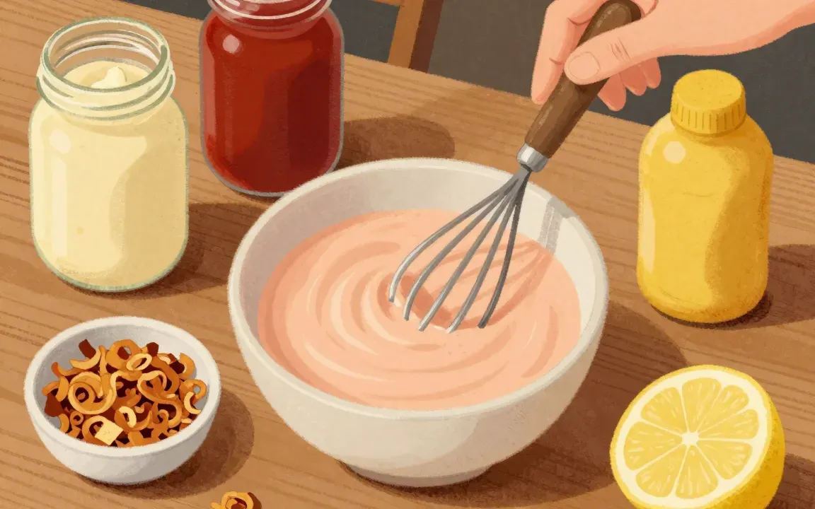 Anrühren – DIE Burgersauce