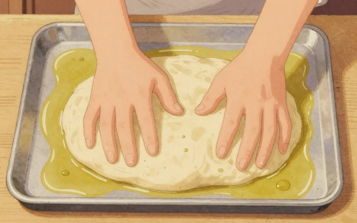 Formen und Backen – Pizza al Teglia Romana, 24 bis 48 Stunden