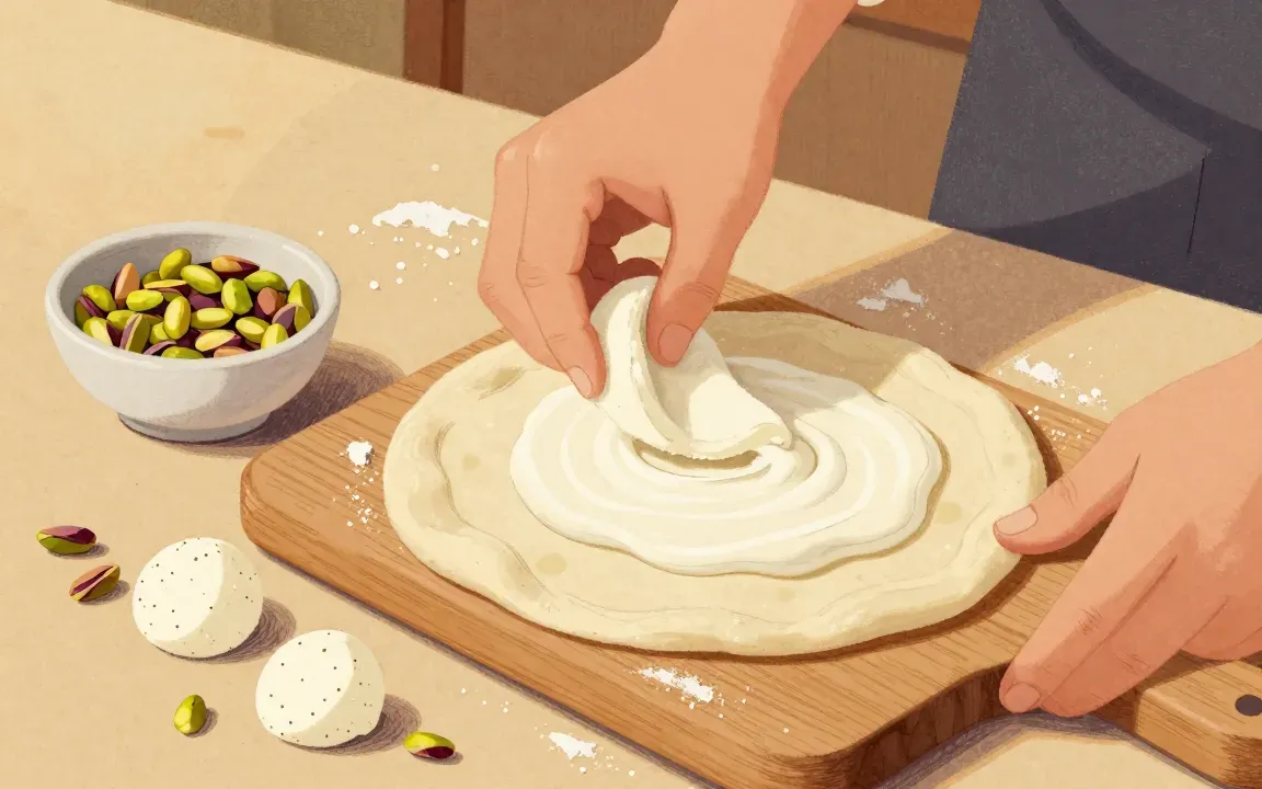 Belegen – White Sauce aus Ricotta